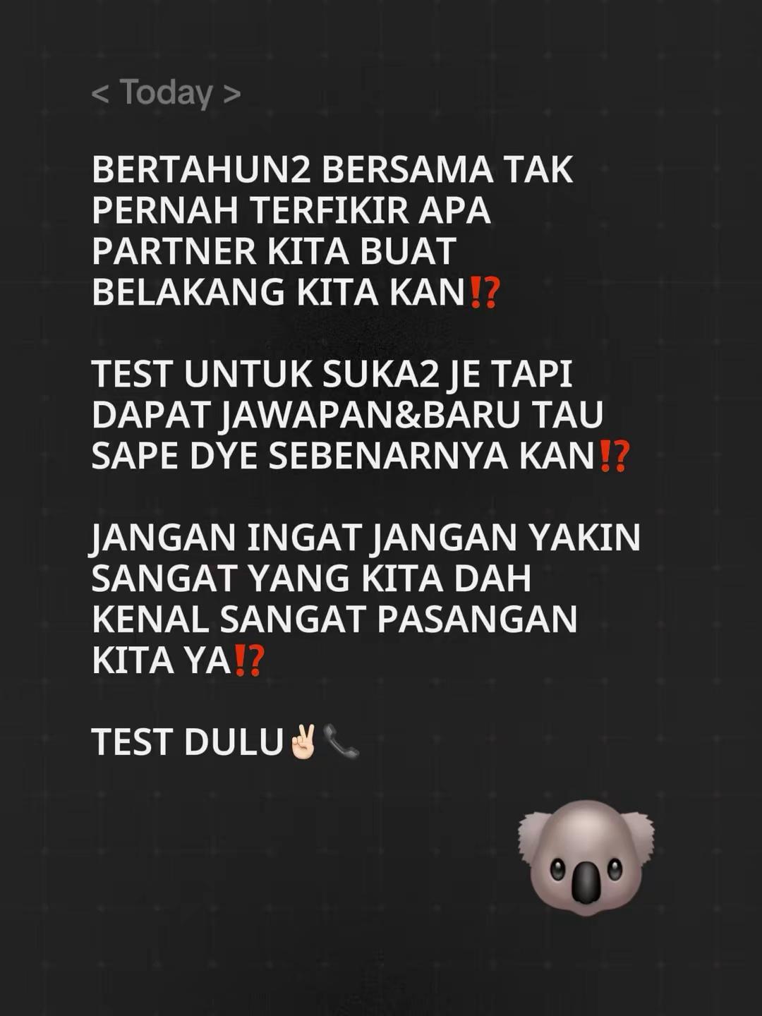@LOYALTY TEST❤️&zwj;🔥