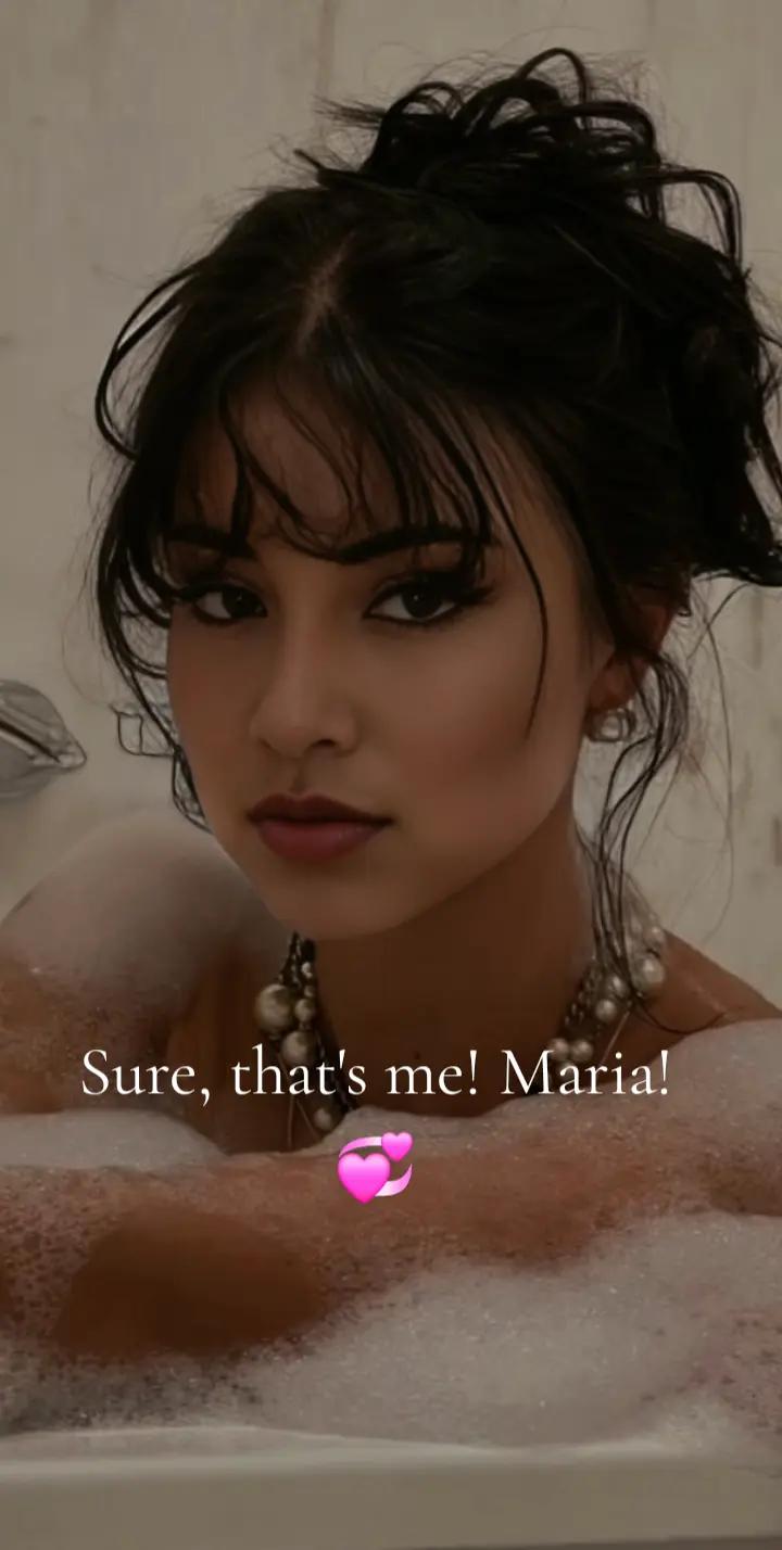 @María