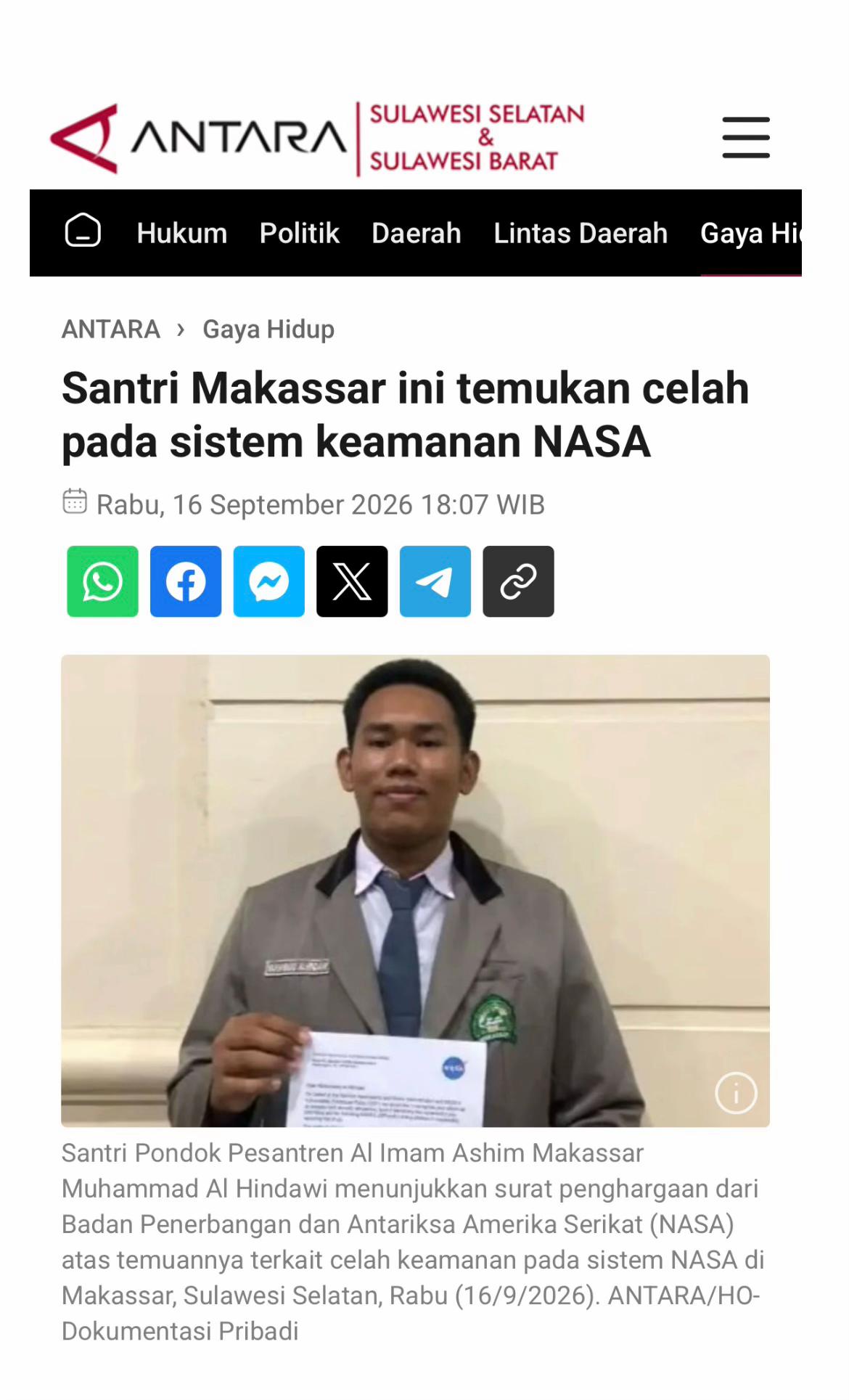 @AntaraSulsel