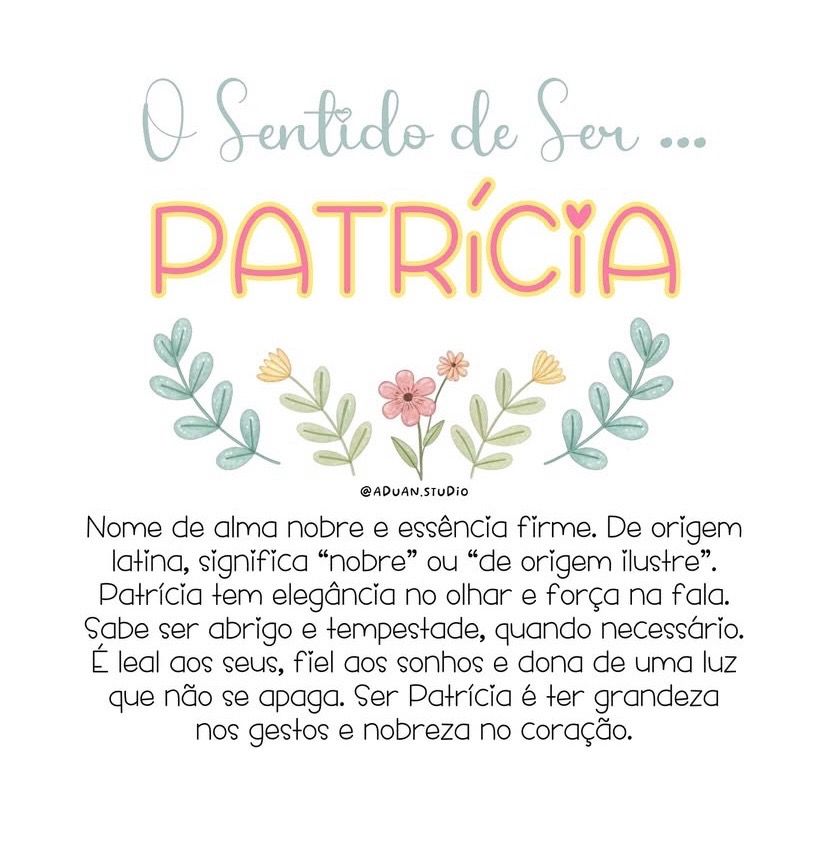 @Patrícia
