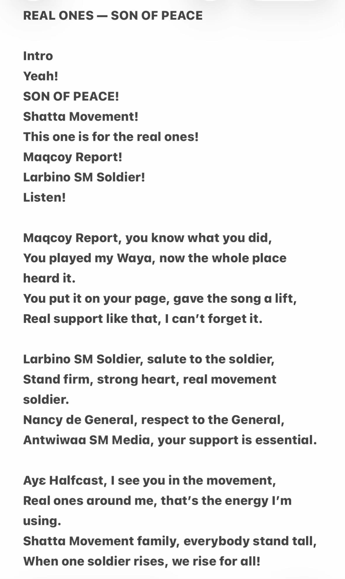 @SON OF PEACE🙏🕊️✊