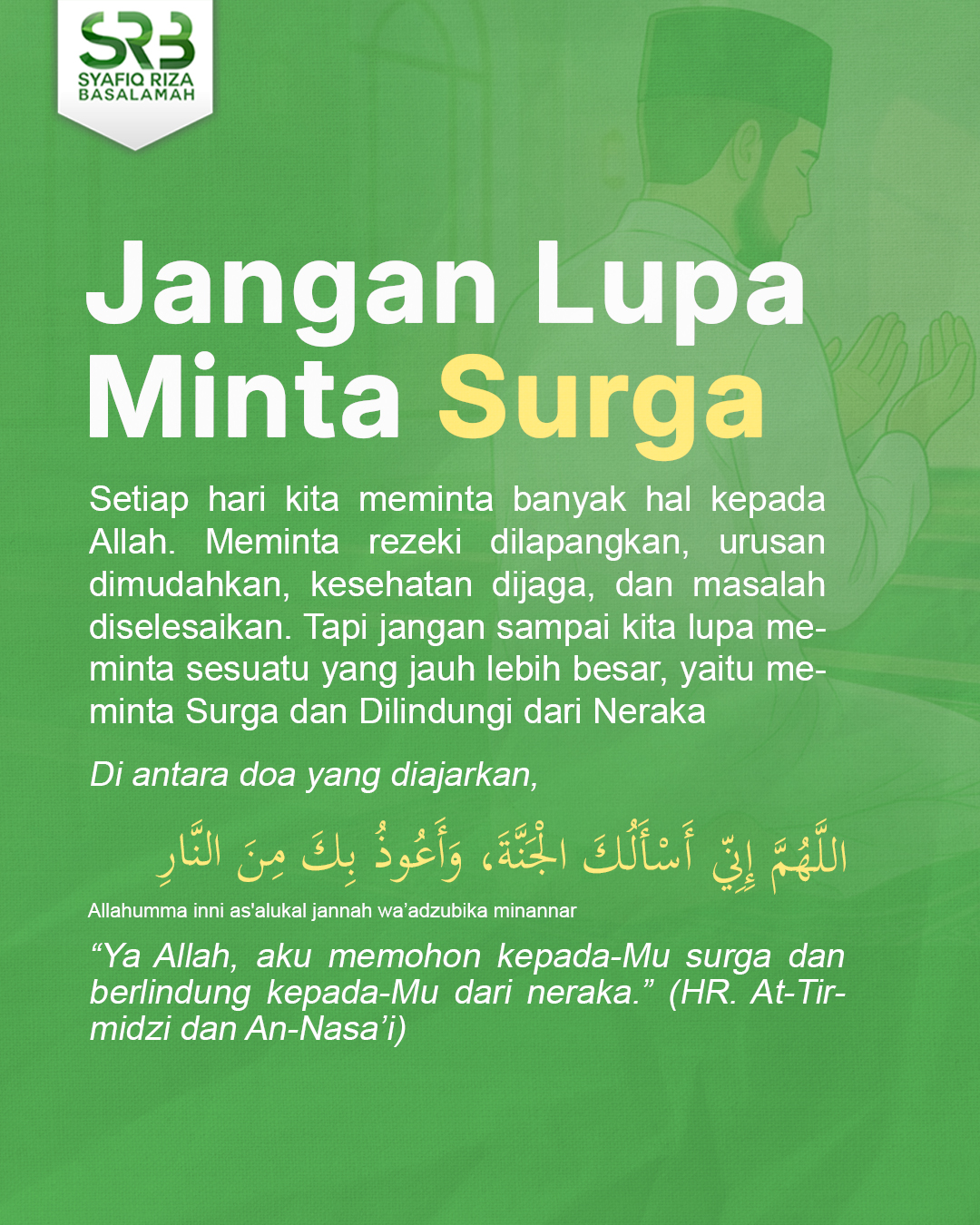 @Syafiq Riza Basalamah Official