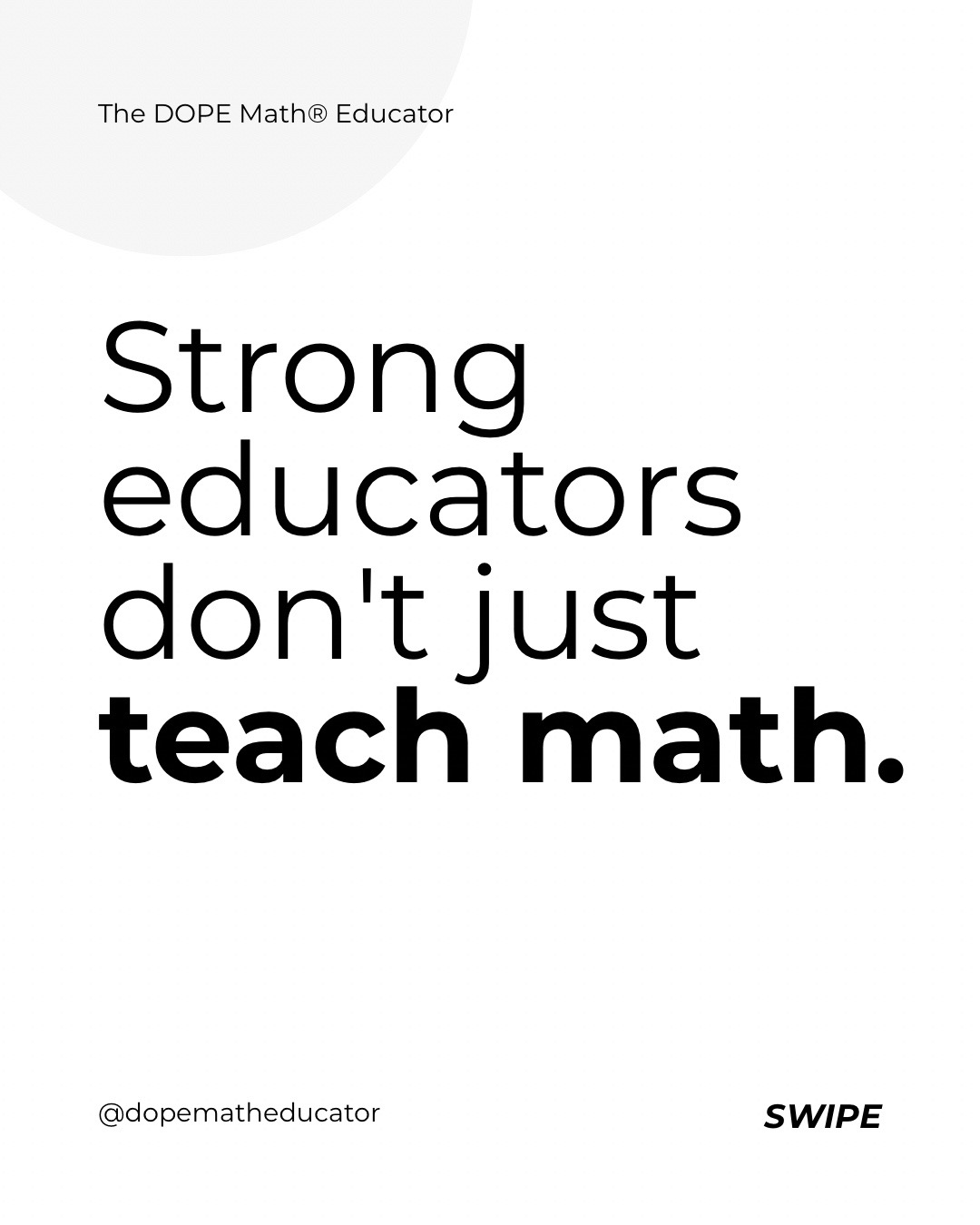 @DOPE MATH