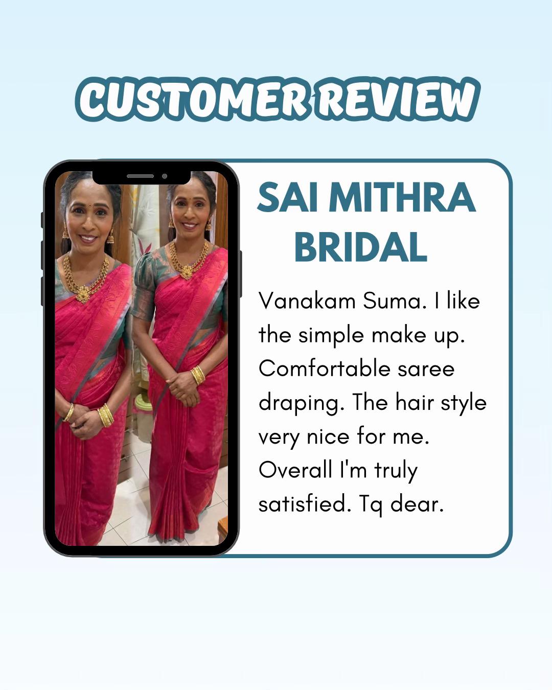@SAI MITHRA BRIDAL FREELANCE