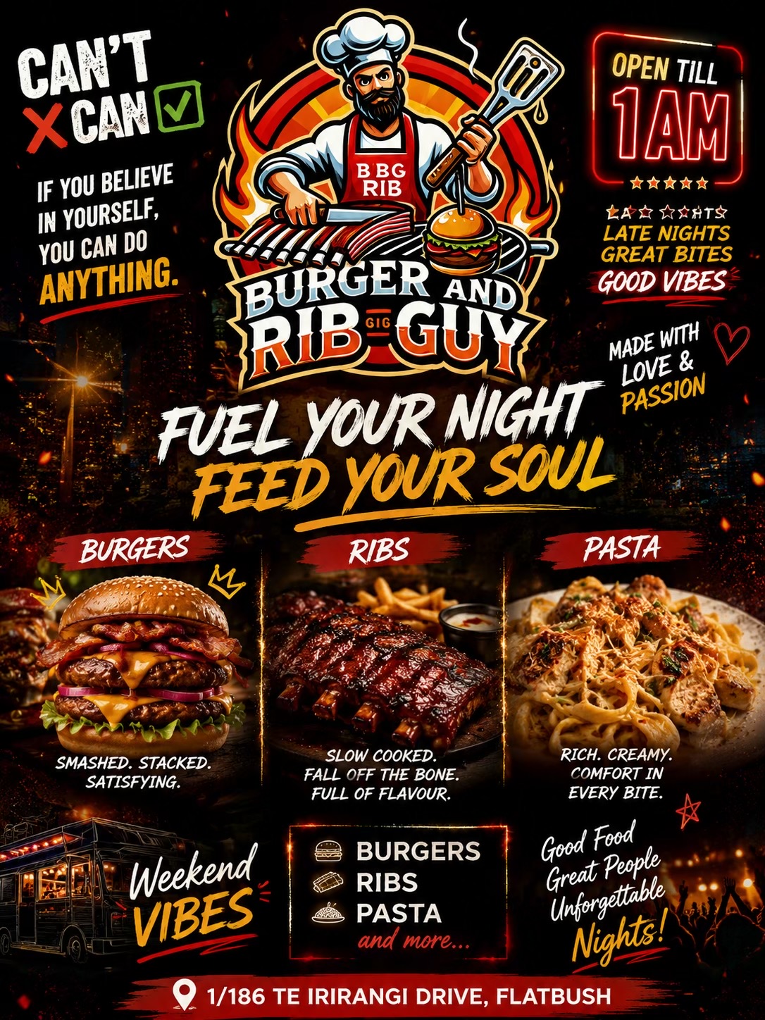 @BURGER & RIB GUY