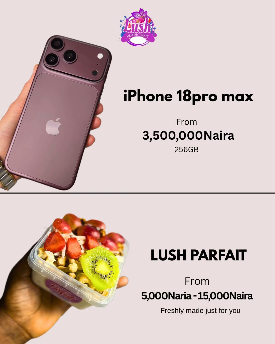 @PARFAIT/YOGHURT/IBADAN
