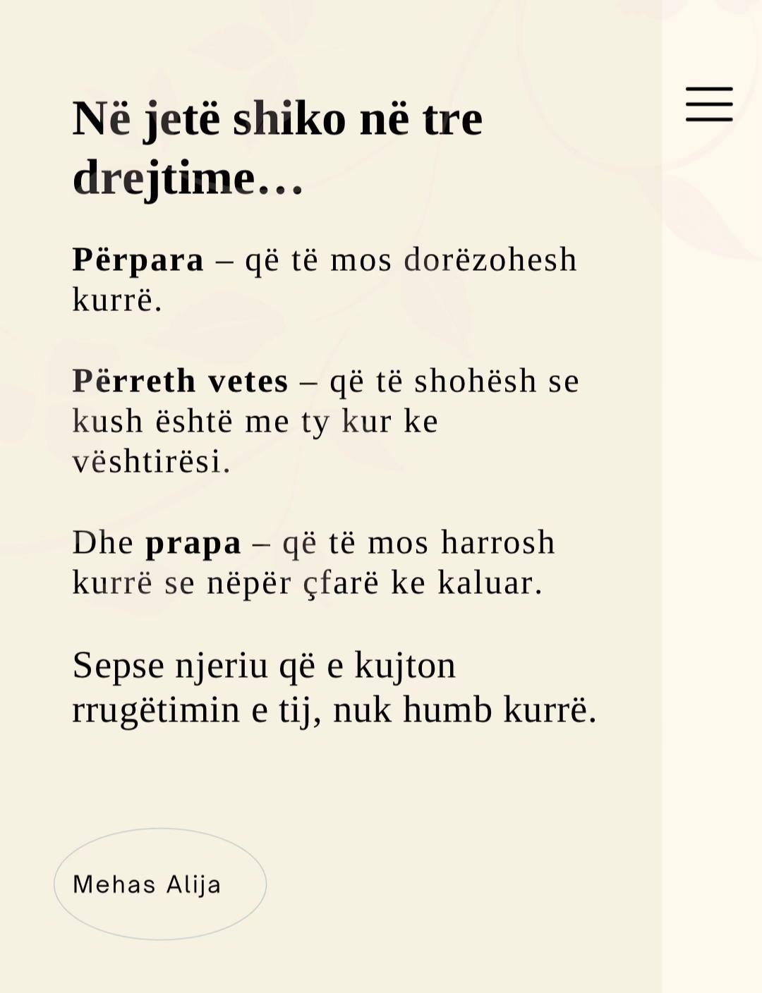 @Mehas Alija