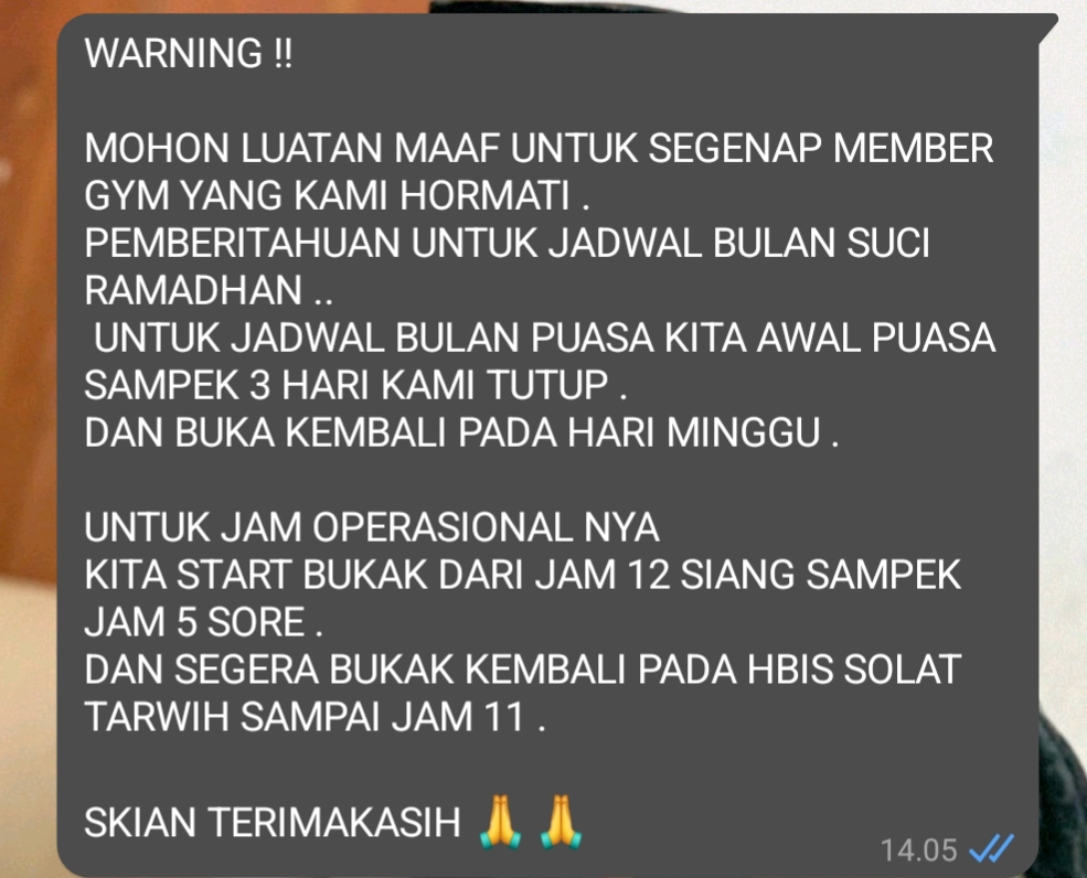 @JM FITNES KAPAS MADYA