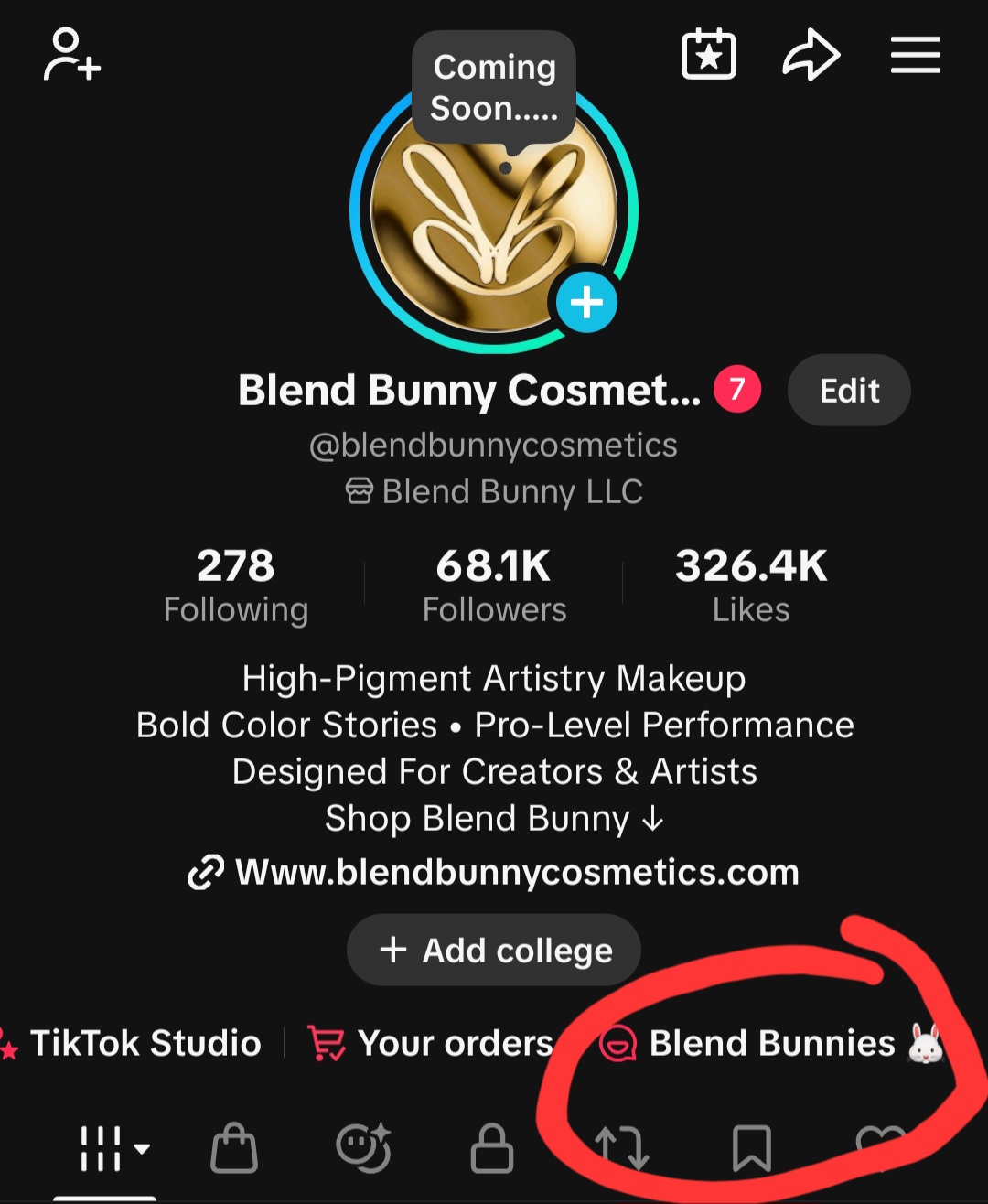@Blend Bunny Cosmetics