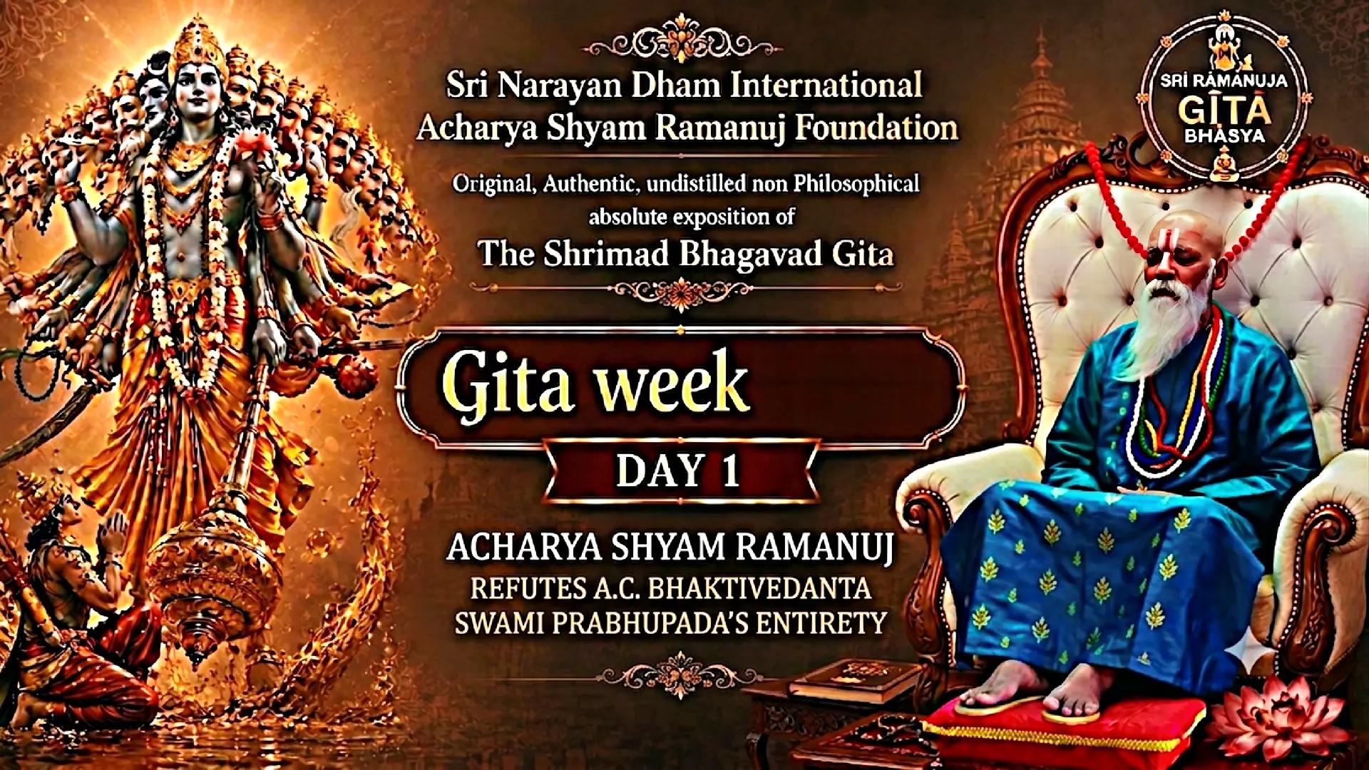 @Acharya Shyam Ramanuj