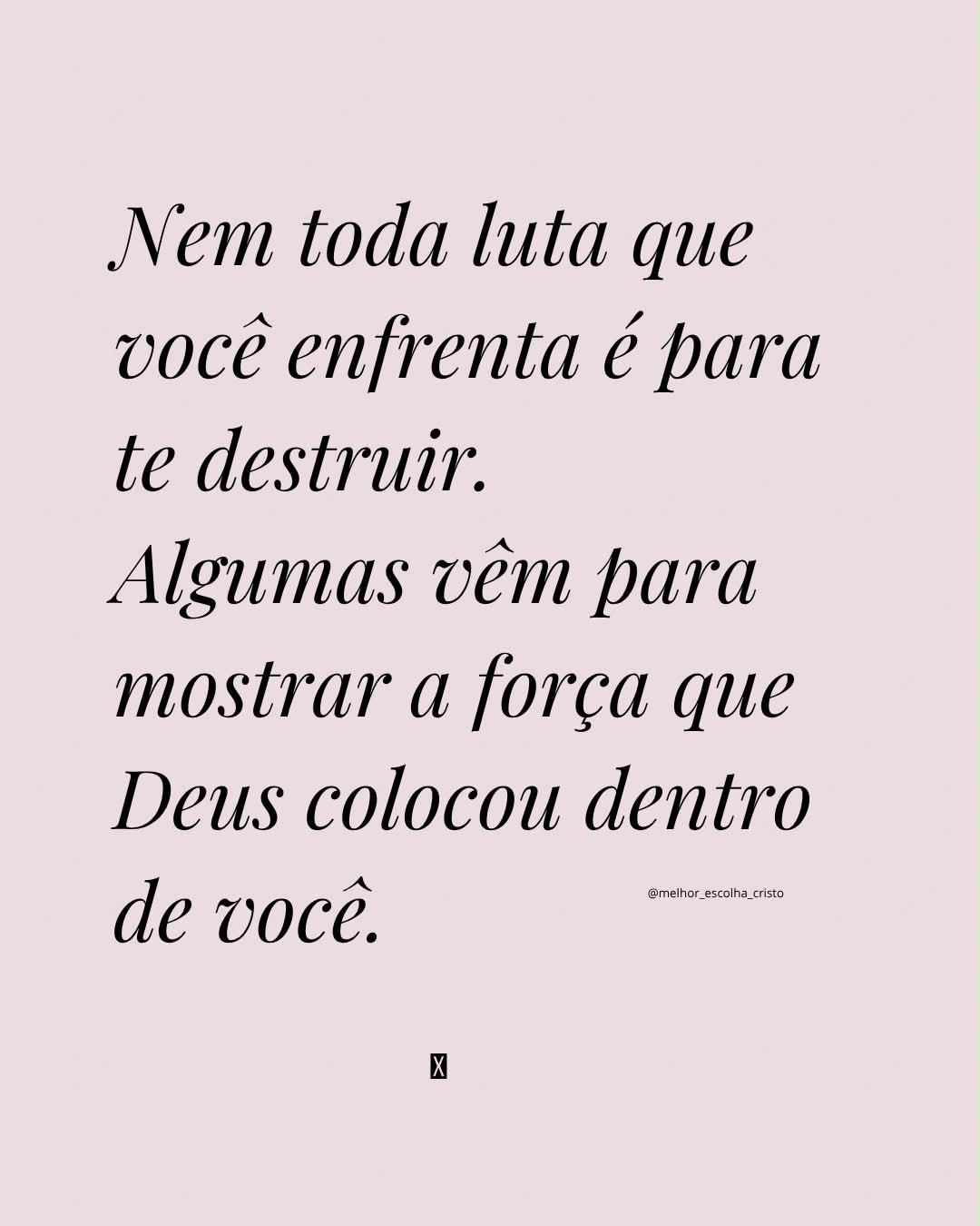 @Melhor escolha Cristo
