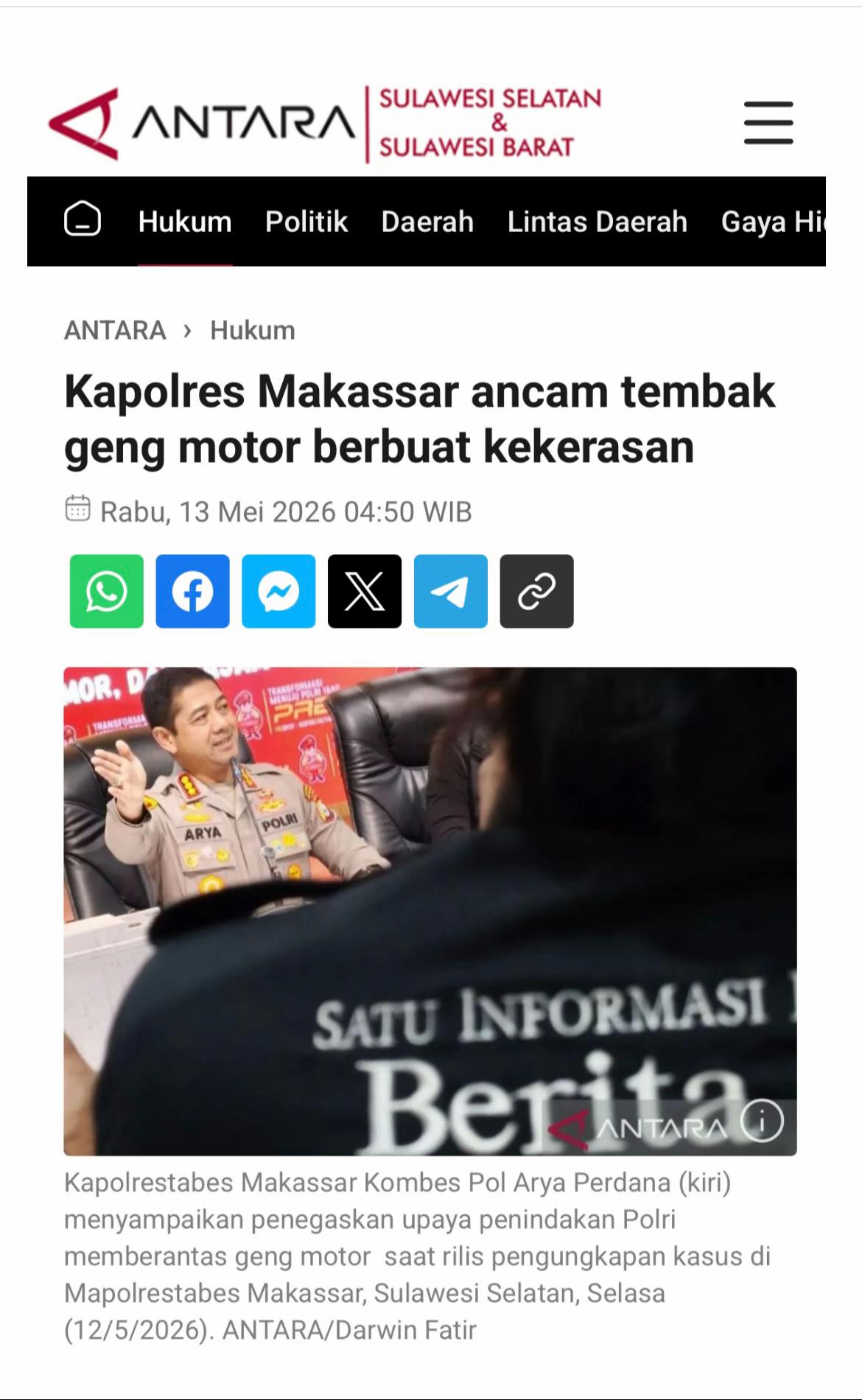 @AntaraSulsel