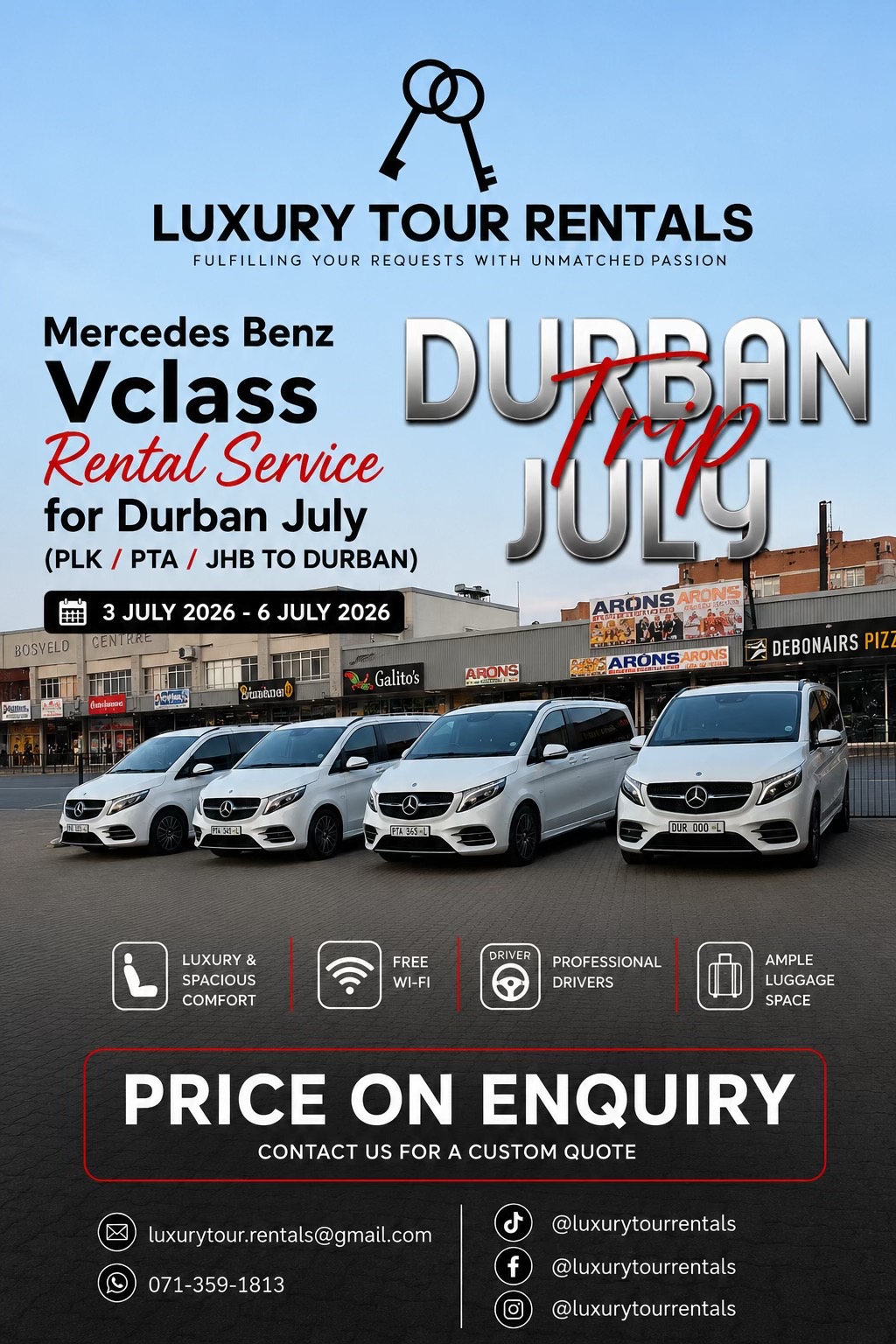 @Luxury Tour Rentals