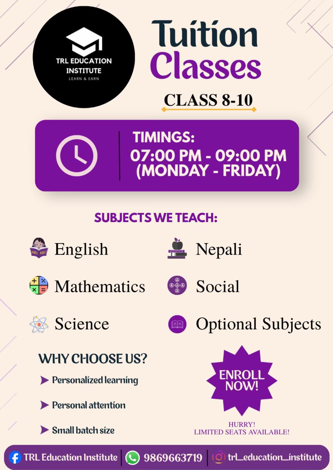 @Notes & Notice-TRL Education
