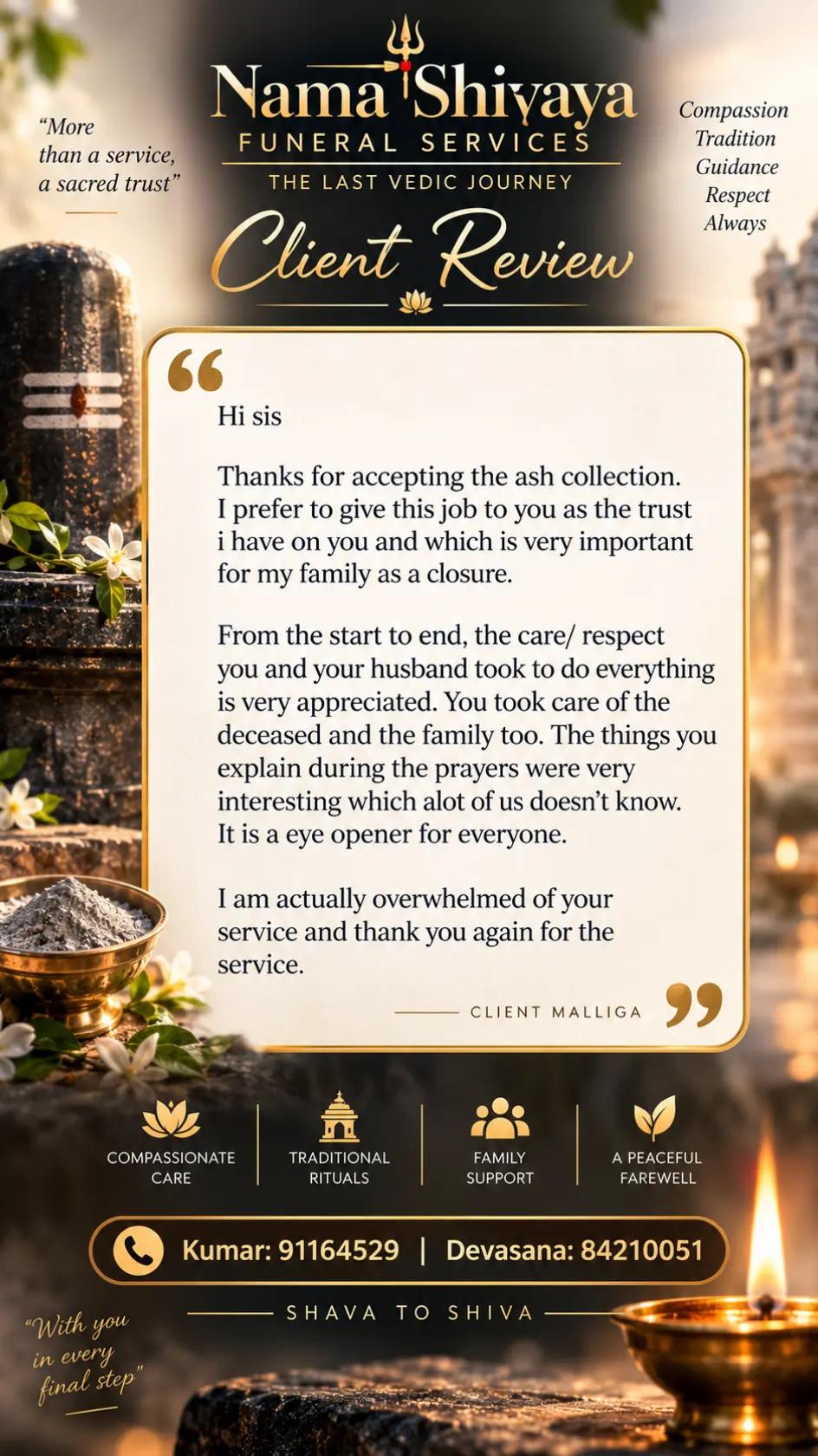 @Nama Shivaya Funeral Services