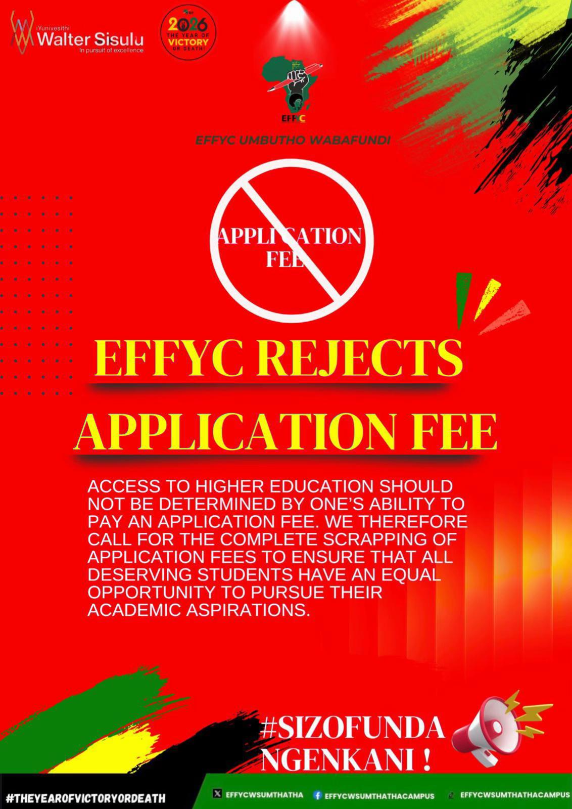 @EFFYC_WSU_MTHATHA Campus