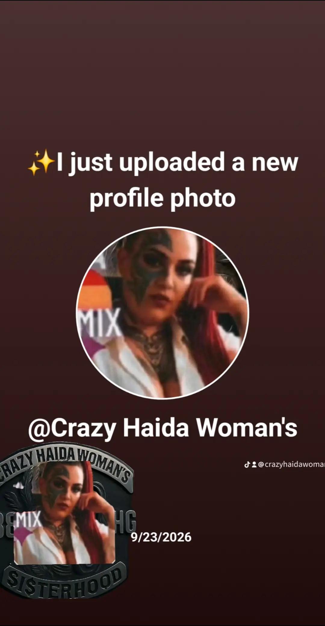 @Crazy Haida Woman's