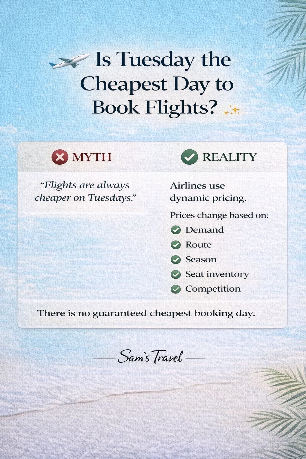@Sam&rsquo;s Travel