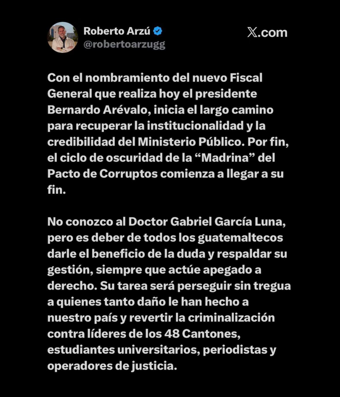 @Roberto Arz&uacute; Garc&iacute;a-Granados
