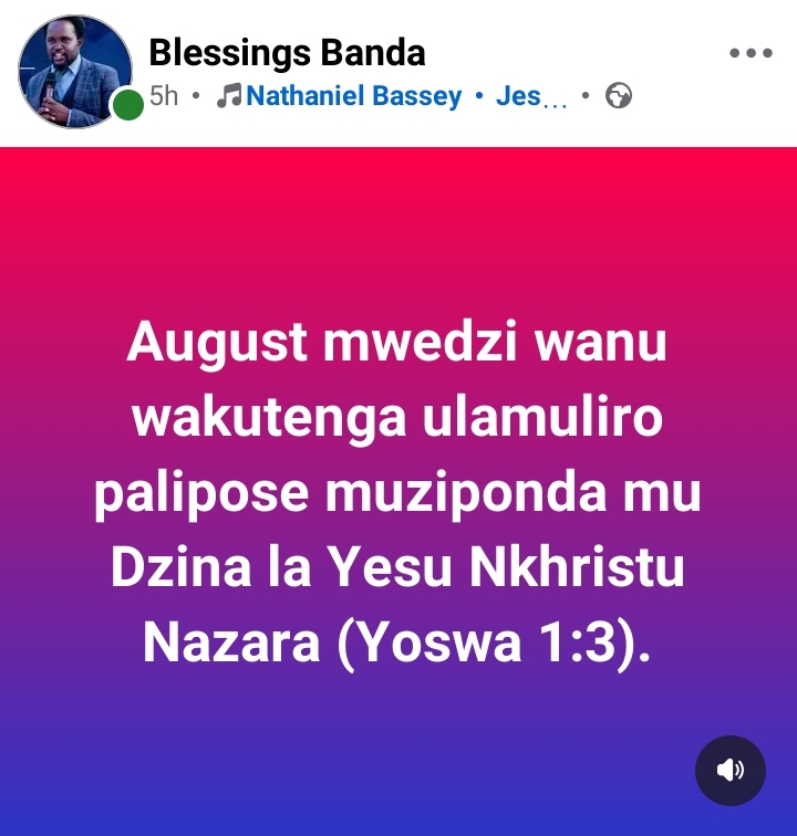@Prophet Blessings Zuze Banda