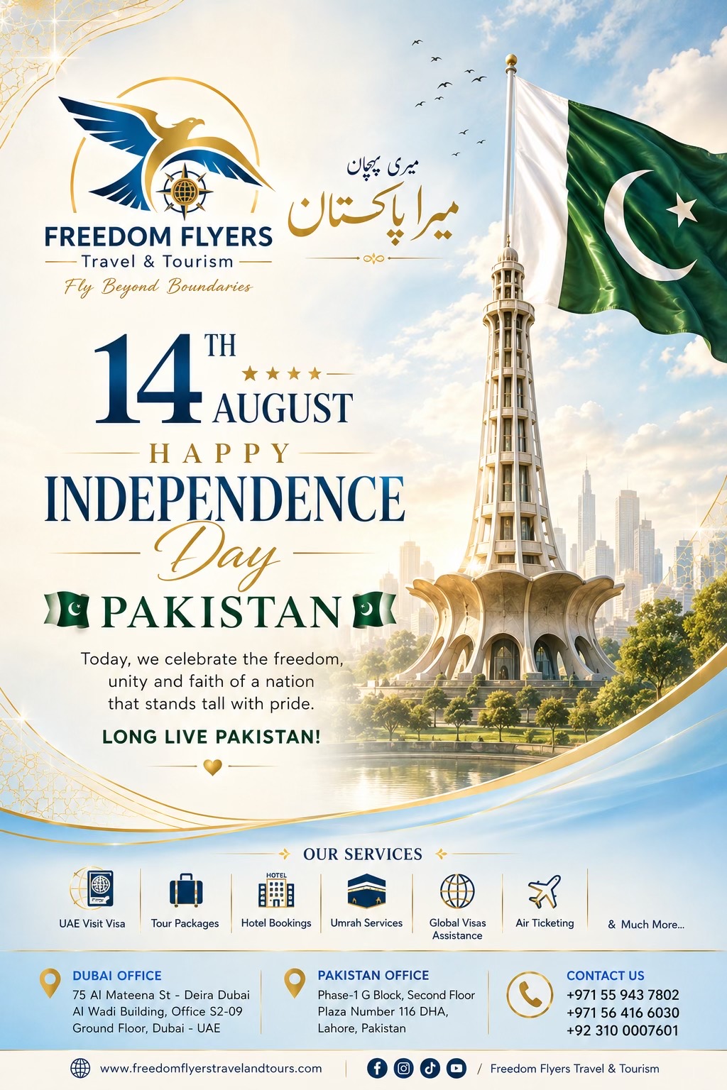 @Freedom Flyers Travel &Tourism