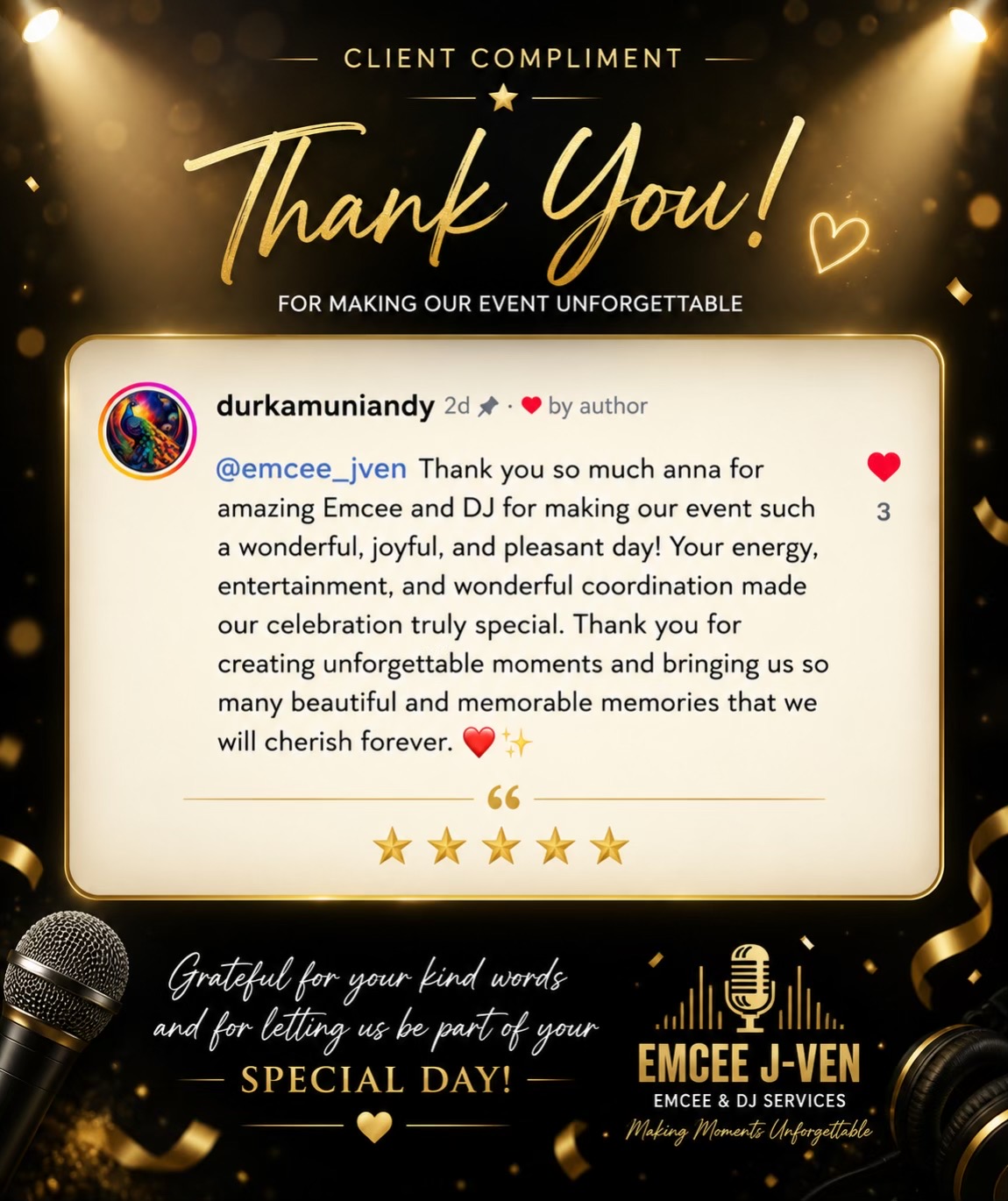 @Emcee J-Ven 🎙️