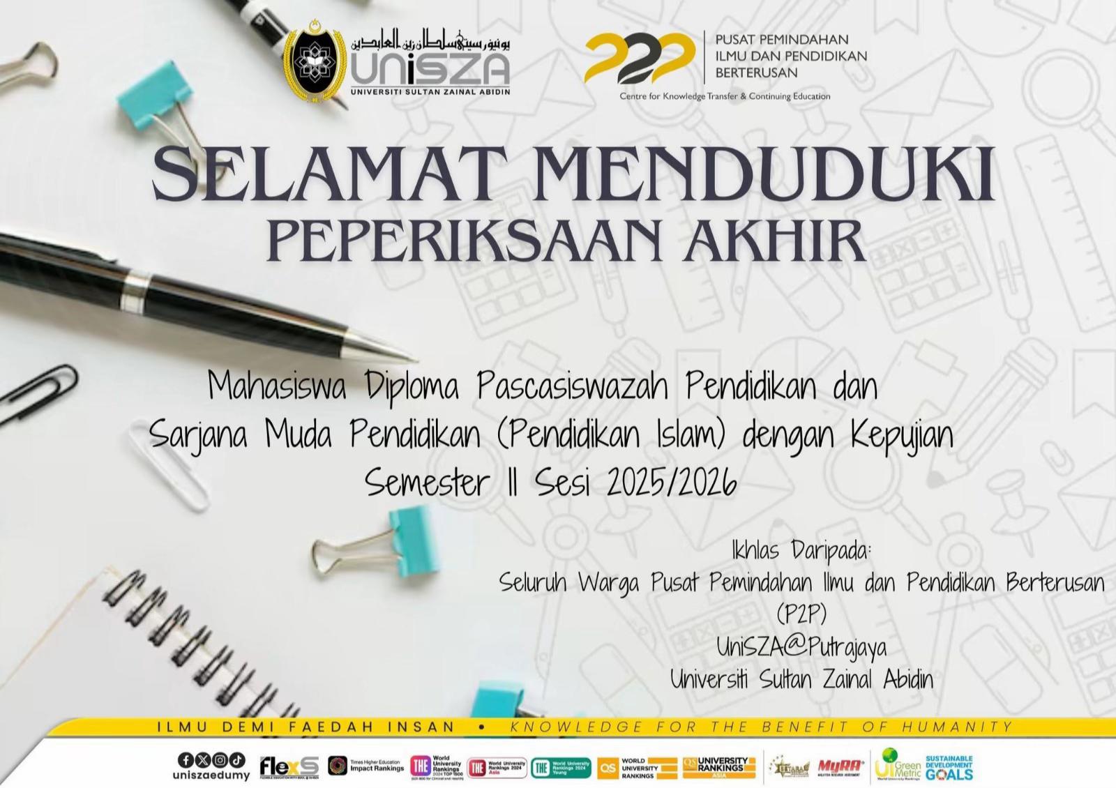 @UniSZA@putrajaya