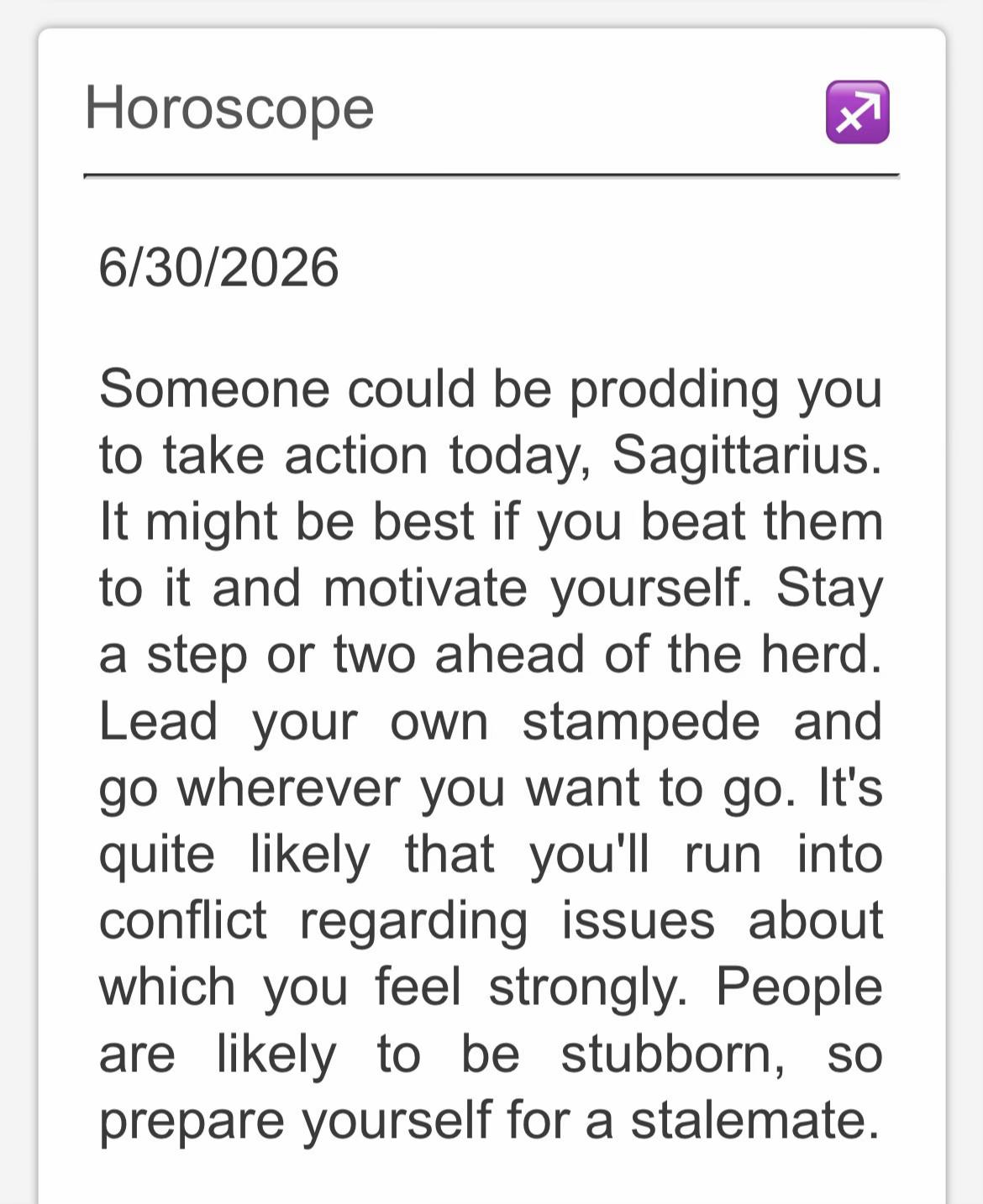 @Sagittarius