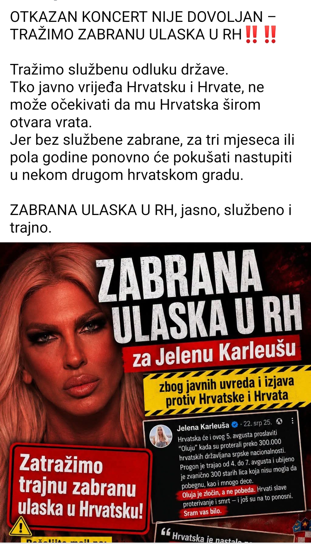 @HERCEGOVKA A &Scaron;TA BI DRUGO BILA