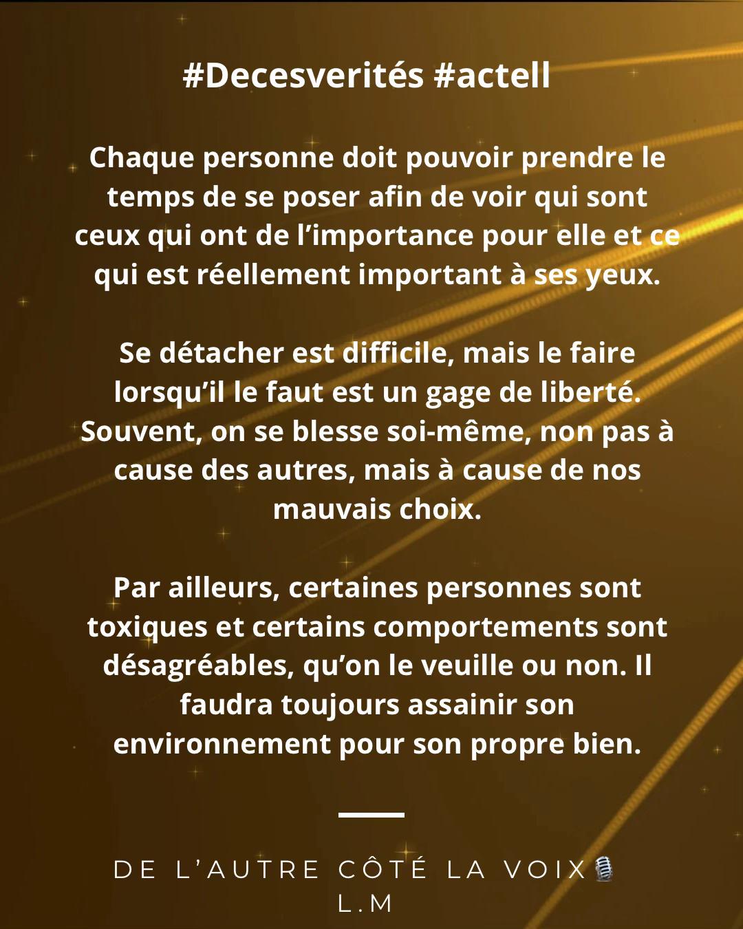 @De L'autre Côté La Voix©️