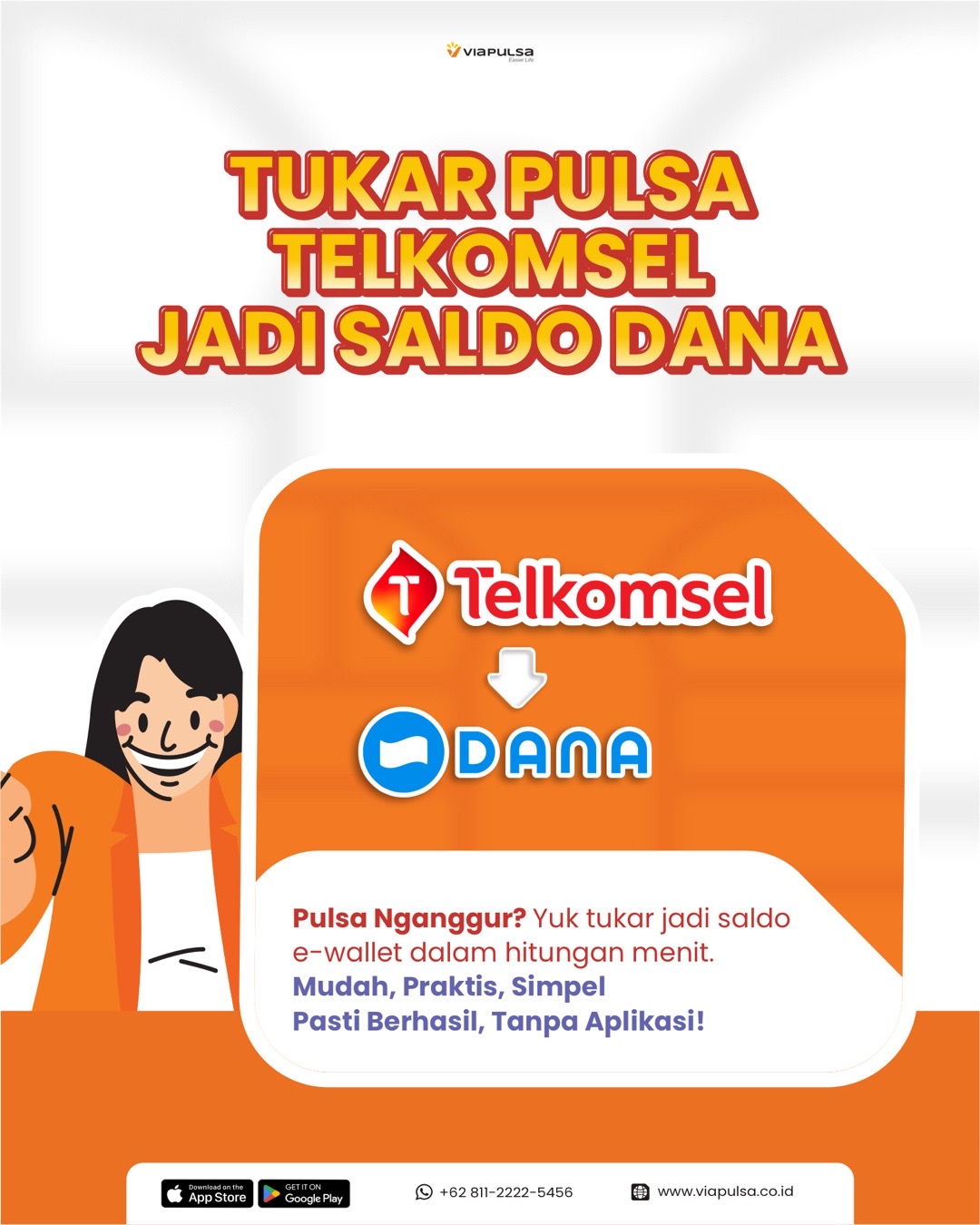 @Viapulsa | Convert Pulsa Aman