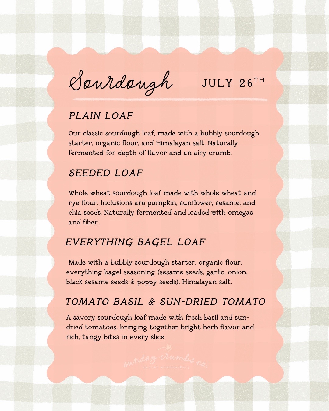 @Mai | Sunday Crumbs Co.