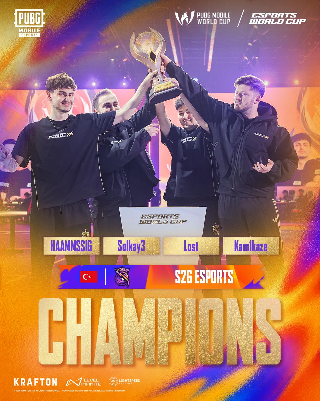 @PUBG MOBILE Esports