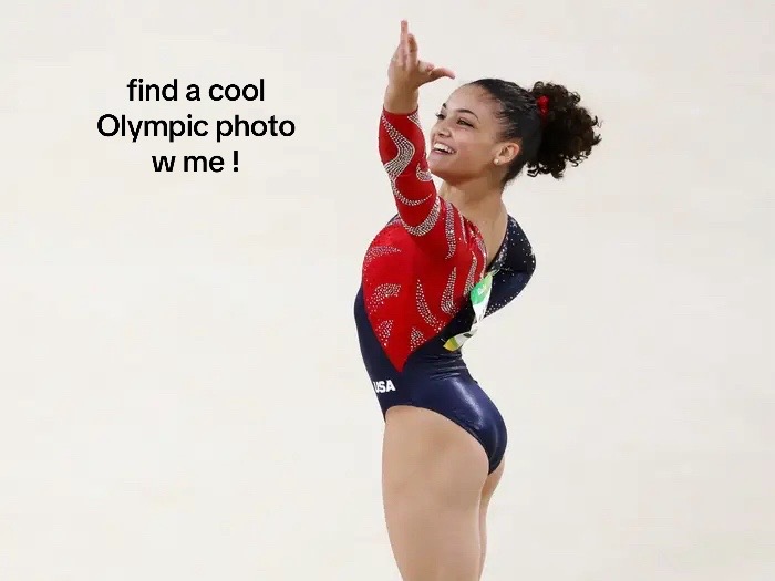 @Laurie Hernandez