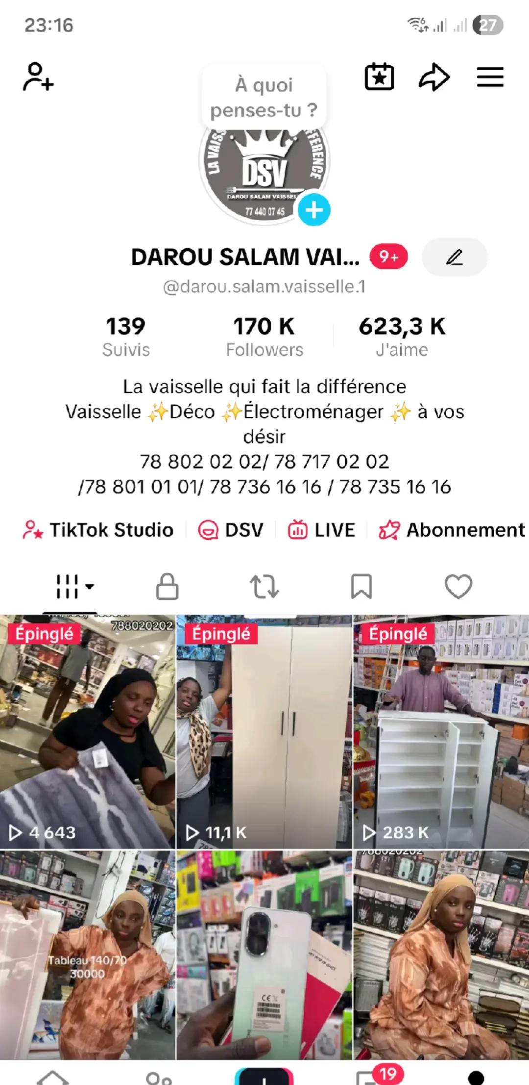 @DAROU SALAM VAISSELLE N1