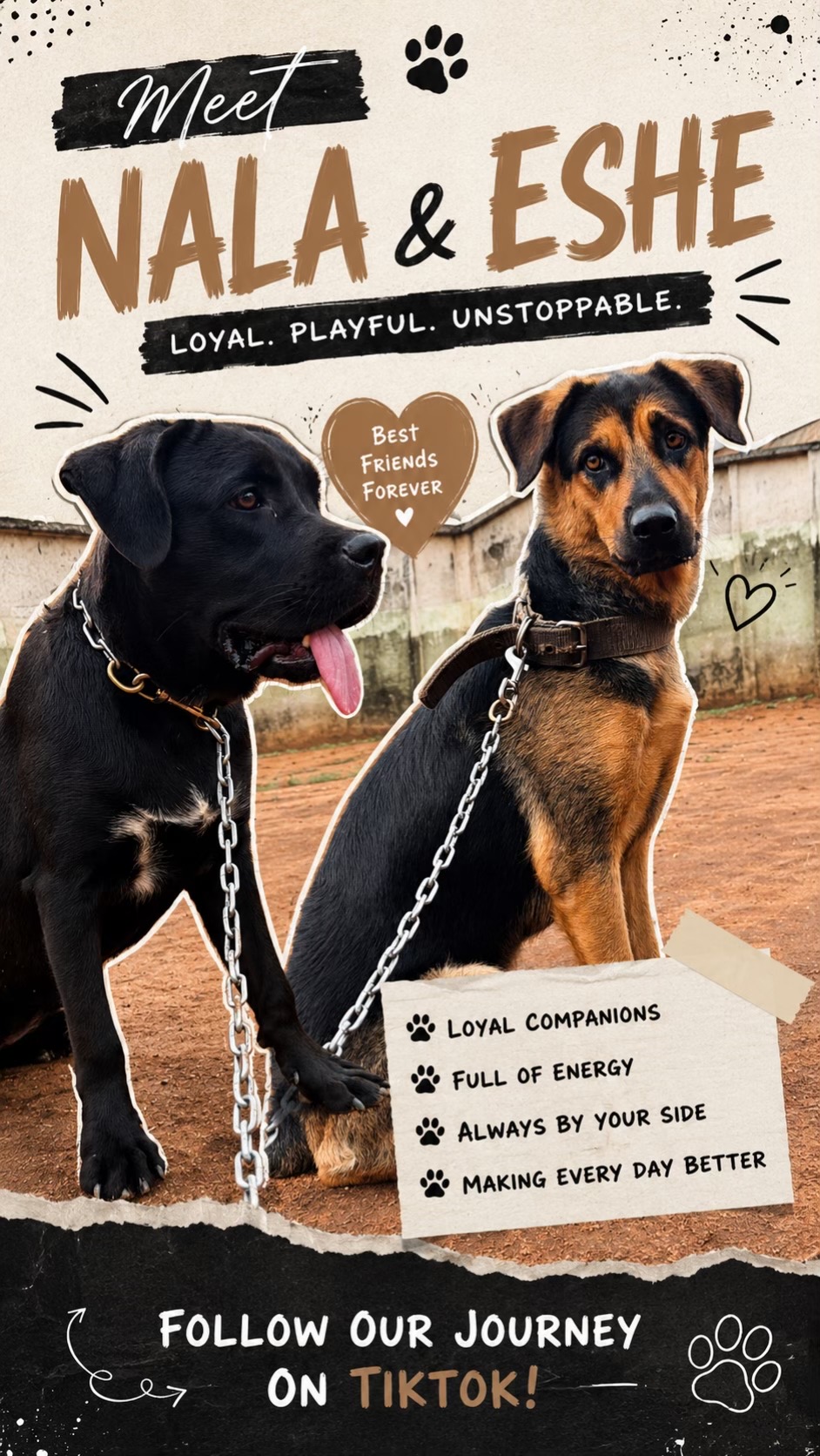 @Nala & Eshe 🦴🐶