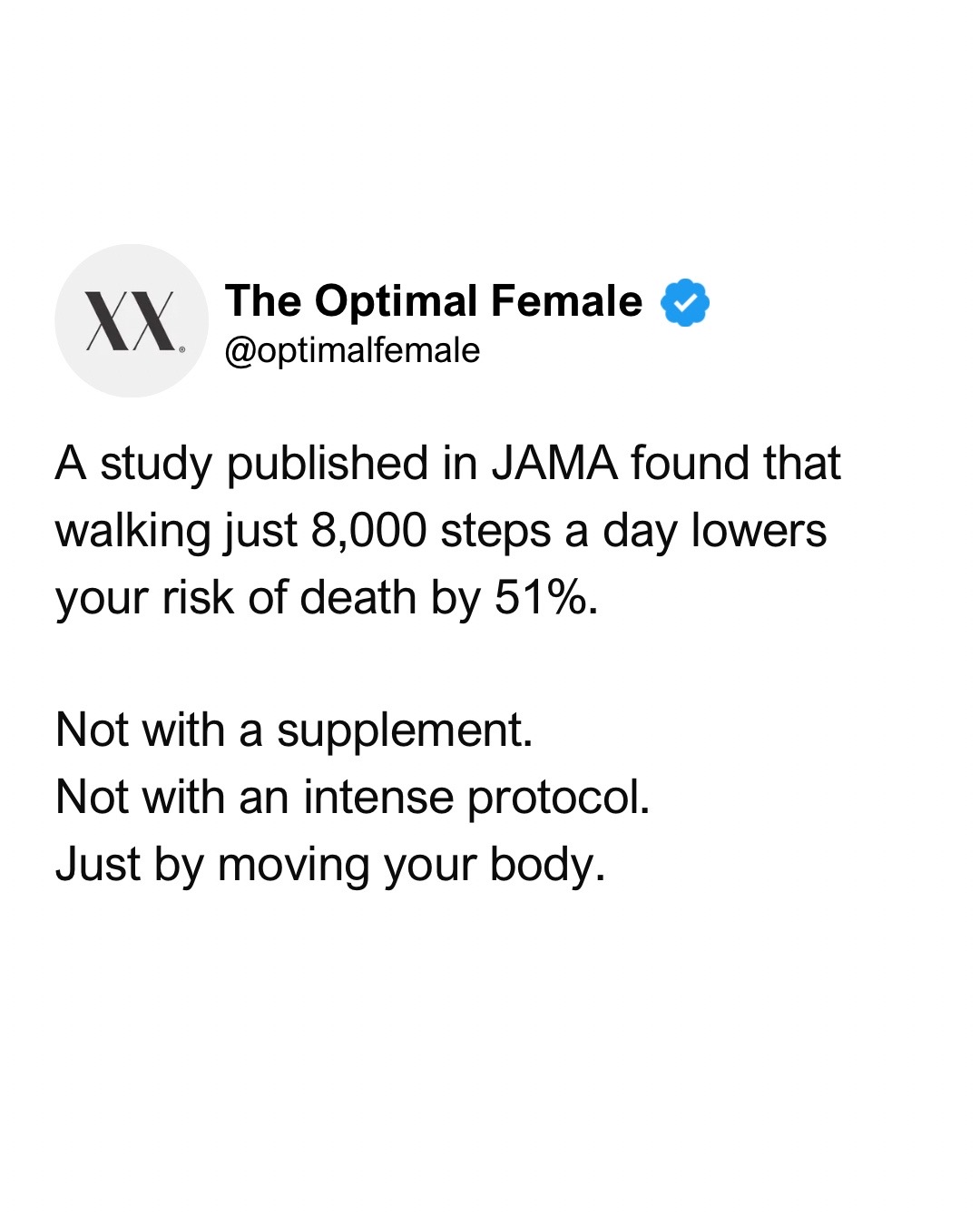 @The Optimal Female