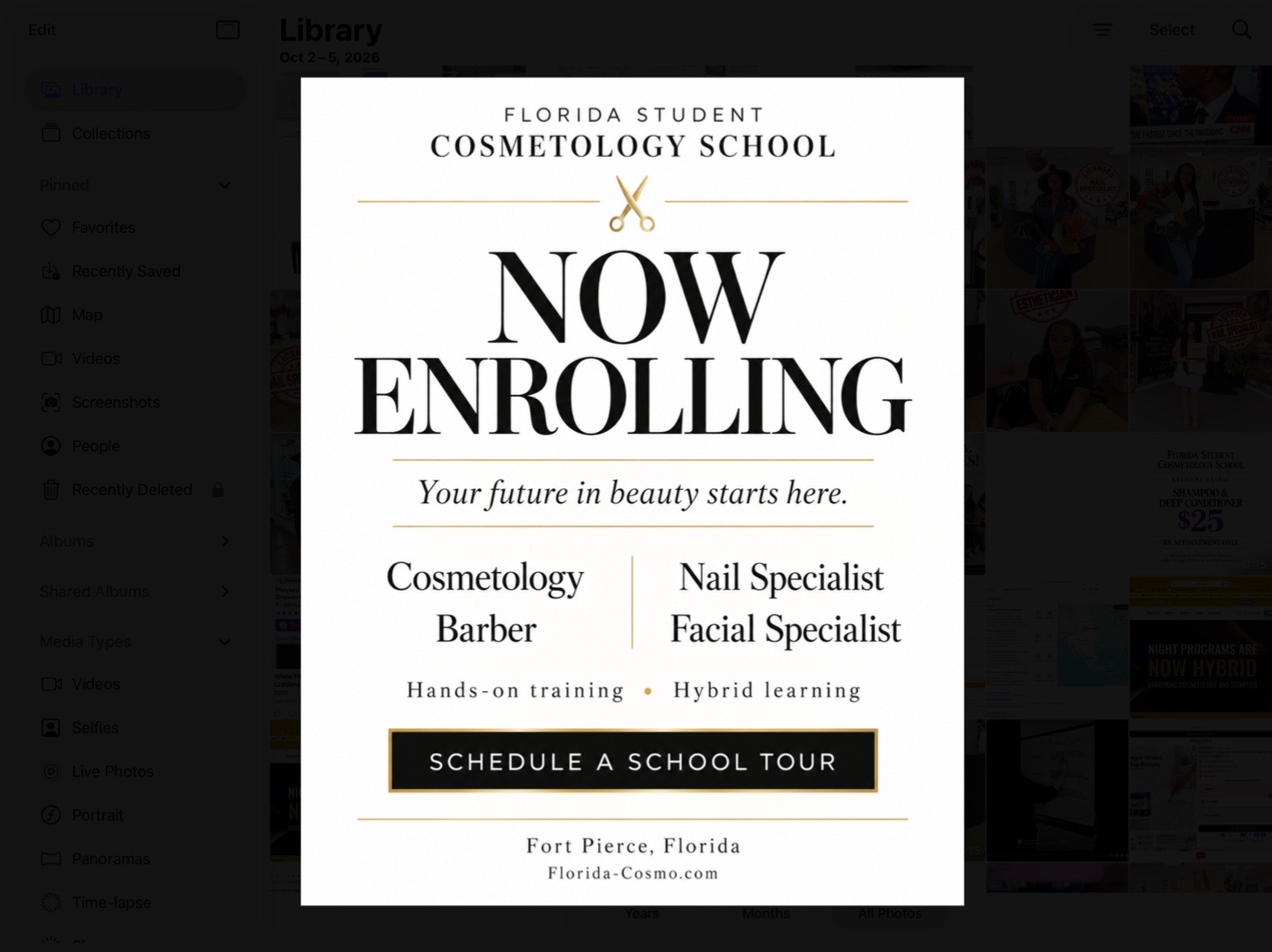 @FLORIDASTUDENTCOSMETOLOGYSCHOO