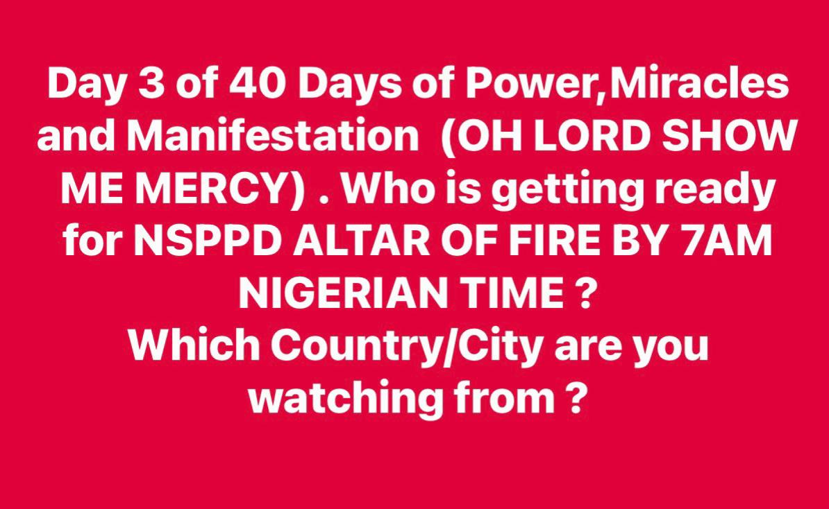 @Pastor Jerry Eze