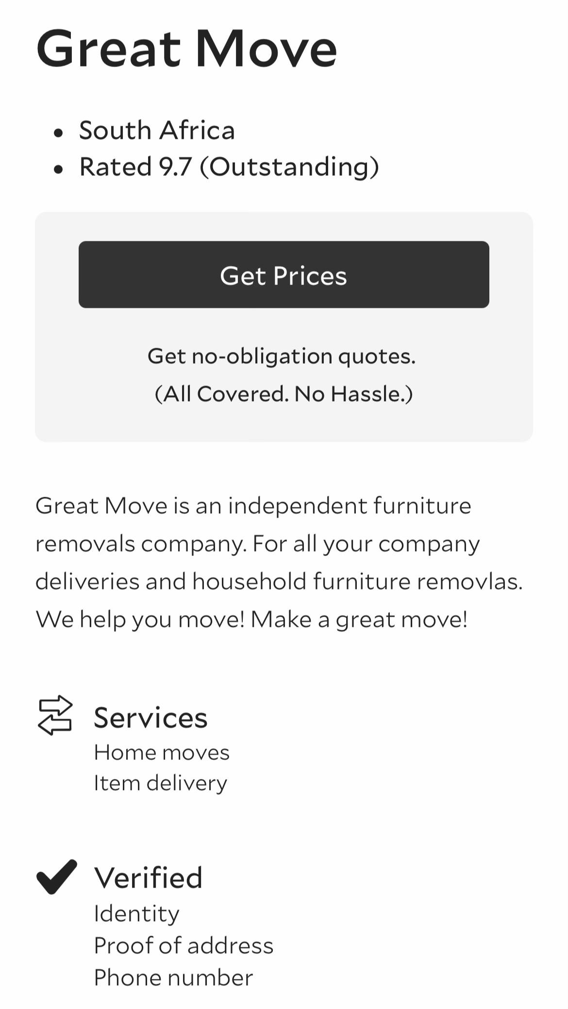 @Great Move (Pty) Ltd