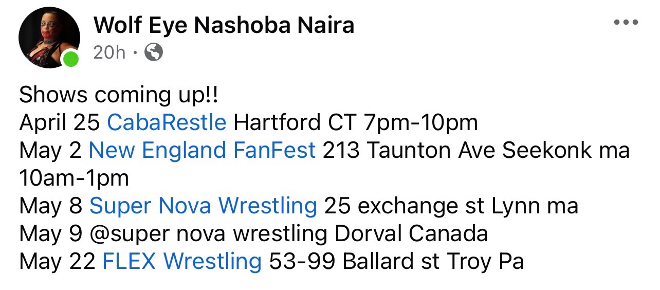 @&ldquo;Wolf Eye&rdquo; Nashoba Naira