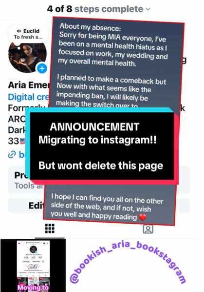 @Bookish Aria | Booktok ๐๐ค๐ถ๏ธ