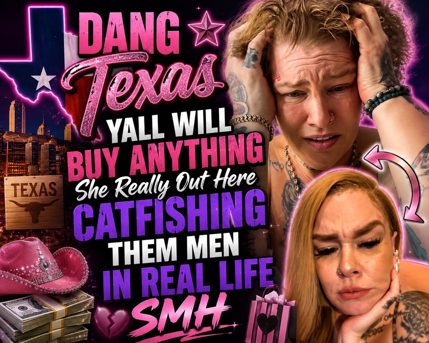 @glamglamtv 🩷🖤🩷🖤