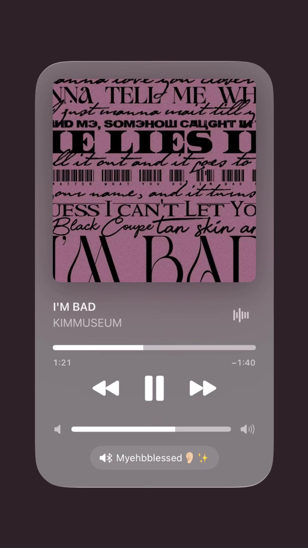 @MY EARS HAVE BEEN BLESSED👂🏻✨