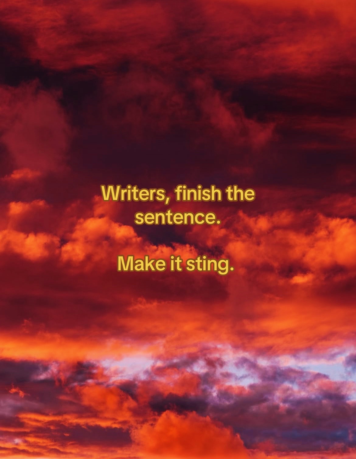 @The Unsaid Sentence