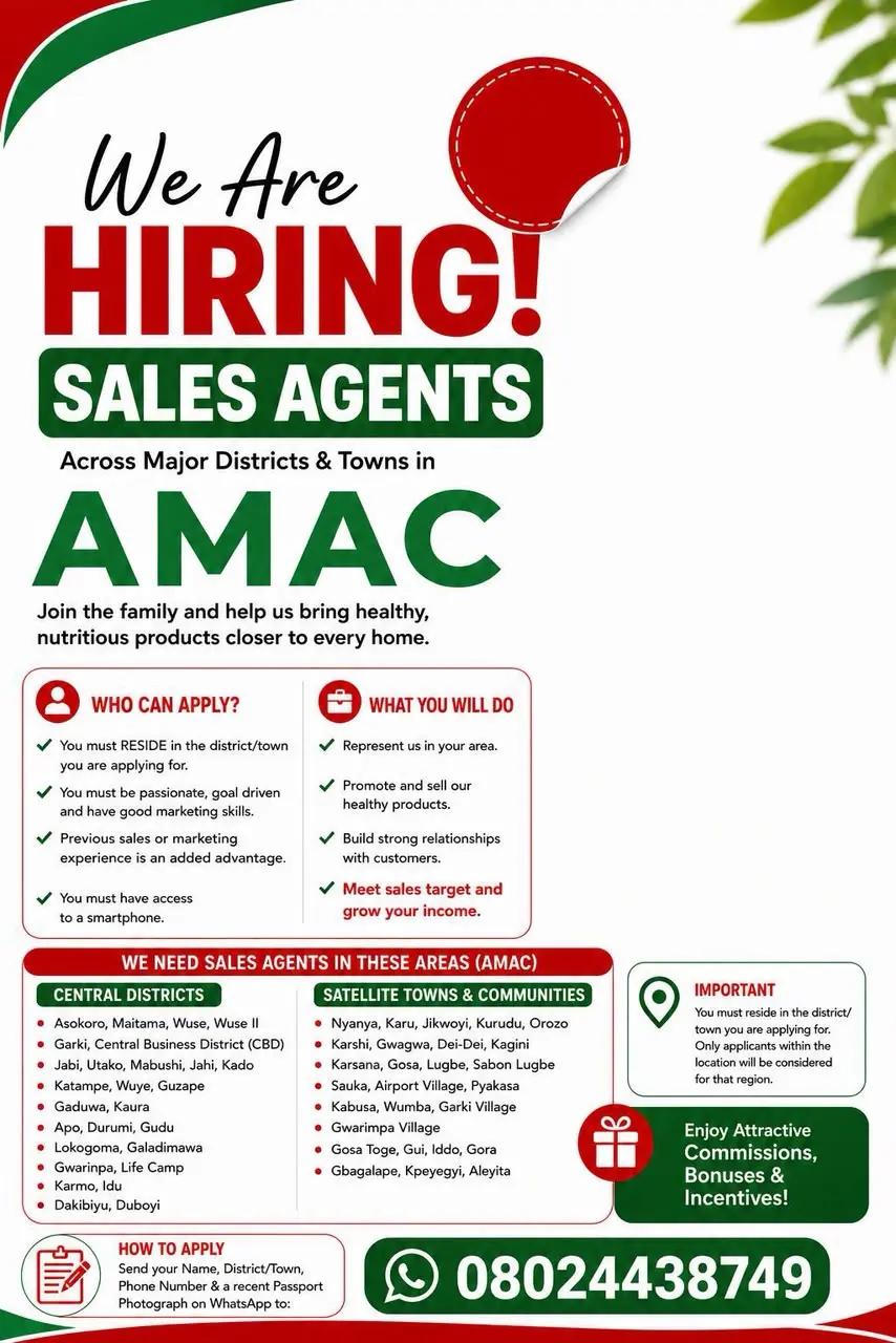 @Jobs in Abuja