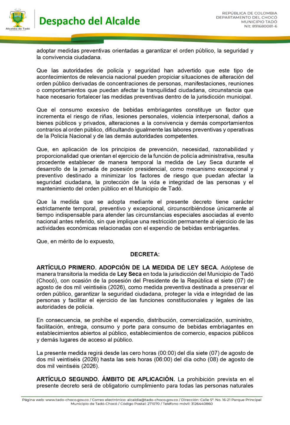 @EMISORA VOZ DEL CHOCÓ RCN