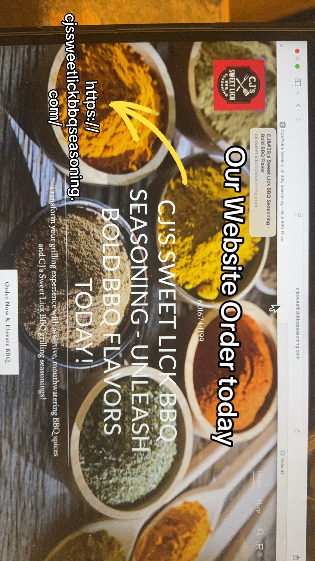 @CJ’sSweetLickBbqSeasoningLLC