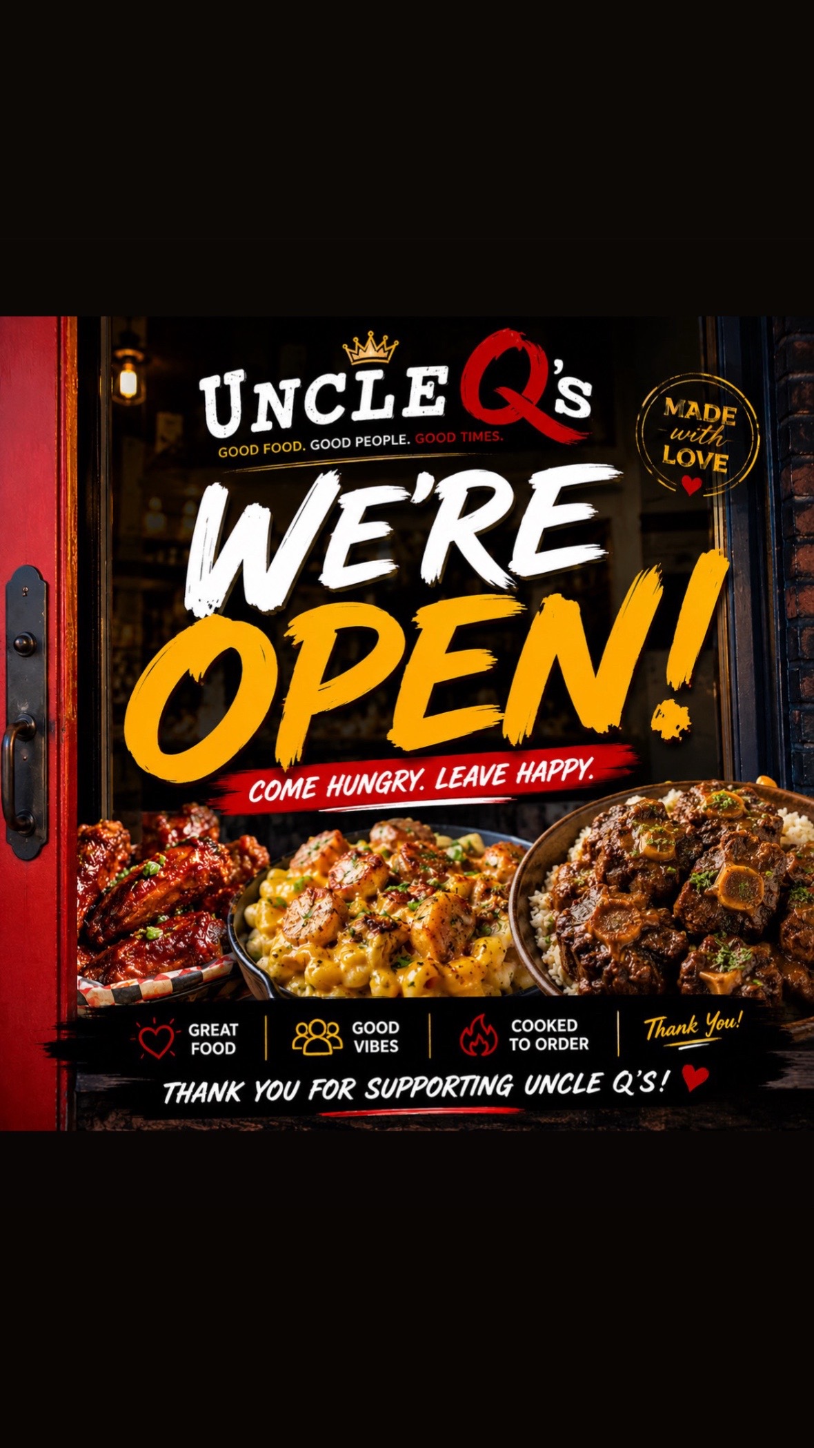 @Uncle Q&rsquo;s