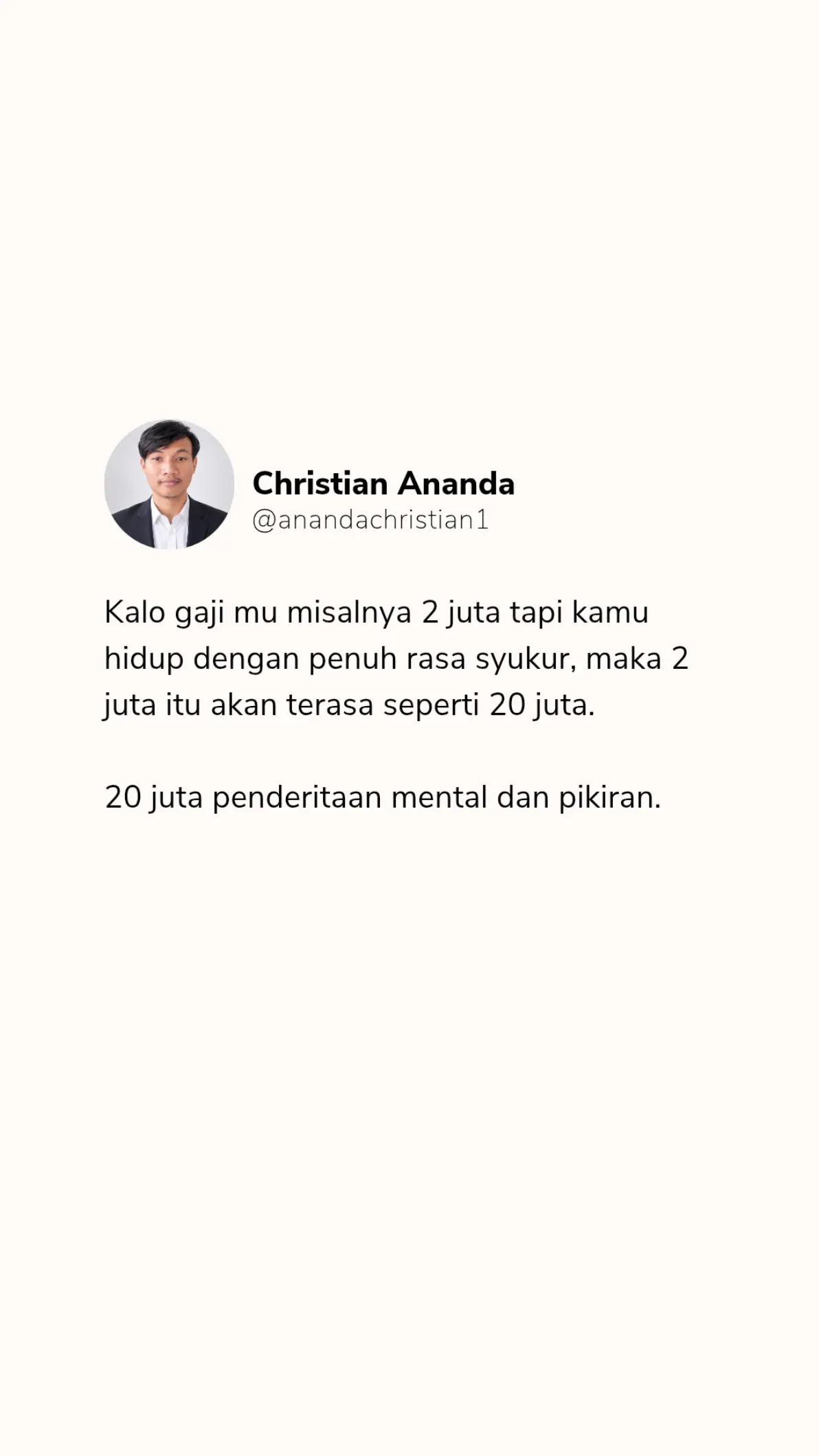 @Anandachristian